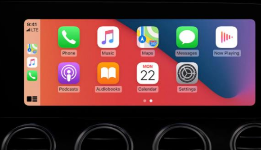 呼和浩特apple维修网点分享如何将iPhone连接到CarPlay 