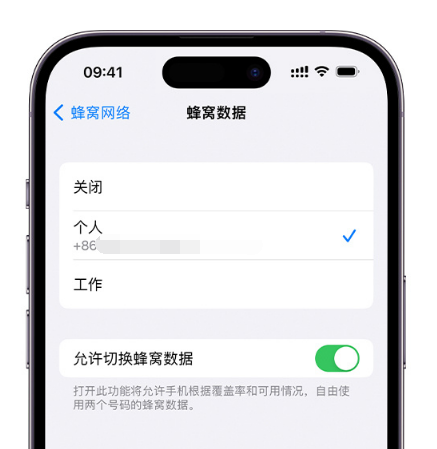 呼和浩特苹果维修服务分享如何在iPhone上使用双卡 